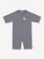 Jungen Baby Schwimmanzug mit UV-Schutz LÄSSIG - grau bedruckt - 1