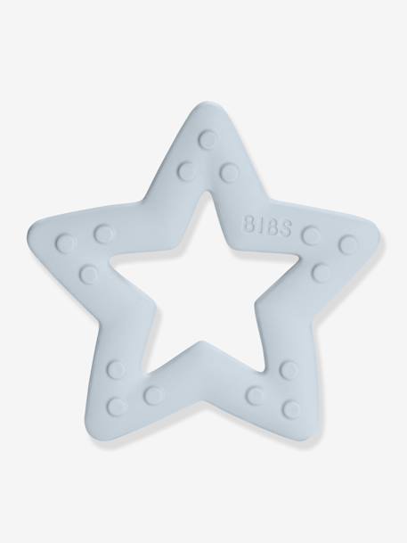 Beißring „Baby Bitie Star“ BIBS - hellblau+wollweiß - 1