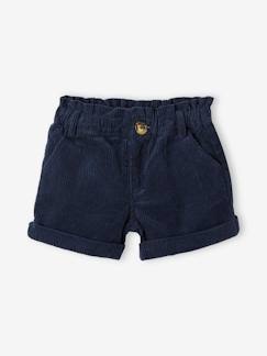 Maedchenkleidung-Shorts & Bermudas-Mädchen Paperbag-Shorts