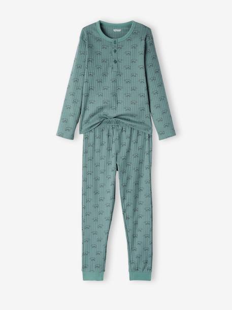 Jungen Schlafanzug, Oeko-Tex® - grün - 3