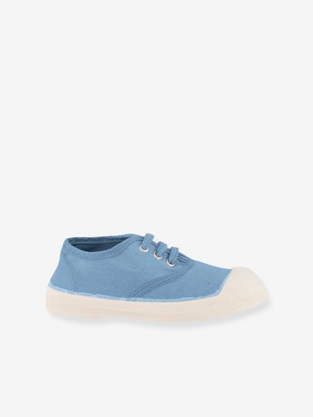 Kinder Stoffschuhe mit Schnürung BENSIMON Oeko-Tex - beige+blau+khaki+marine+weiß - 5