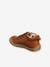 Baby Krabbelschuhe mit Warmfutter - braun - 3