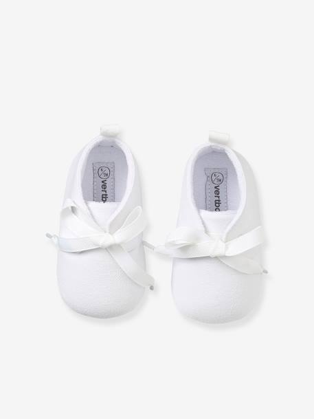 Weiche Baby Schuhe - weiß - 2