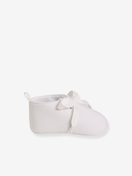 Weiche Baby Schuhe - weiß - 3