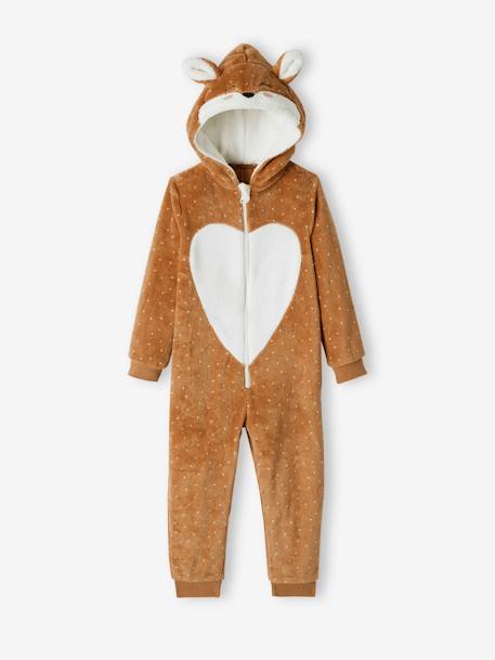 Mädchen Overall/Onesie FUCHS - hellbraun - 1