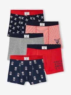 Jungenkleidung-Unterwäsche & Socken-Unterhosen & Boxershorts-5er-Pack Jungen Boxershorts, Piraten Oeko-Tex