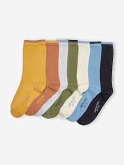 Jungenkleidung-Unterwäsche & Socken-Socken-7er-Pack Jungen Socken, zweifarbig Oeko Tex®