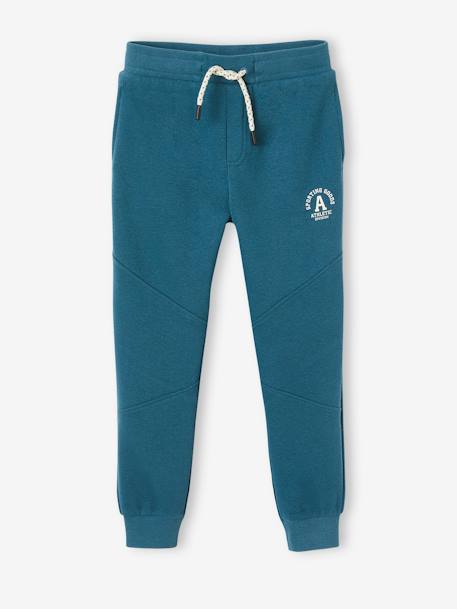 Jungen Jogginghose Oeko-Tex - blau+petrol+rot+schokolade - 6