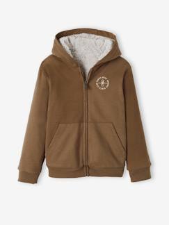 Jungen Kapuzensweatjacke, Teddyfleece-Futter -  - [numero-image]