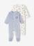 2er-Pack Jungen Baby Strampler, Oeko-Tex - pack blau - 1