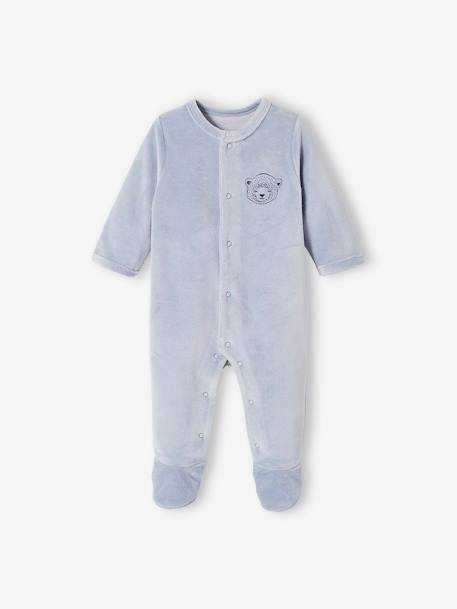 2er-Pack Jungen Baby Strampler, Oeko-Tex - pack blau - 2