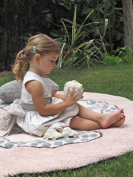 Kinderzimmer Teppich „Schmetterling“ LORENA CANALS, Recycling-Baumwolle - rosa - 2