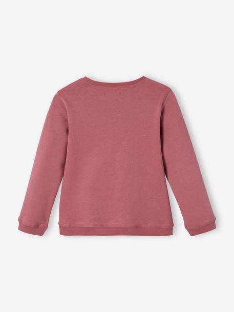 Mädchen Sweatshirt BASIC - erdbeeren+pflaume - 7