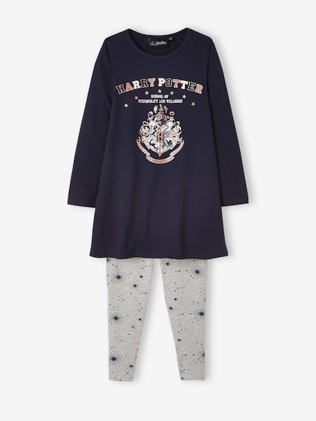 Kinder Nachthemd & Leggings HARRY POTTER Oeko-Tex - marine - 1