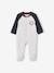 Jungen Baby Strampler, Sweatware - hellgrau meliert - 3