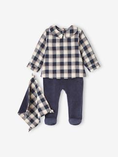 Babymode-Jungen Baby Strampler & Schmusetuch