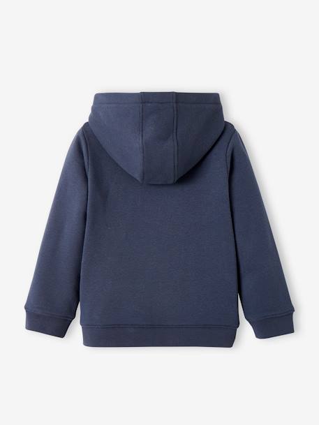 Mädchen Kapuzensweatjacke, Sport BASIC Oeko-Tex - blau+rosa - 5