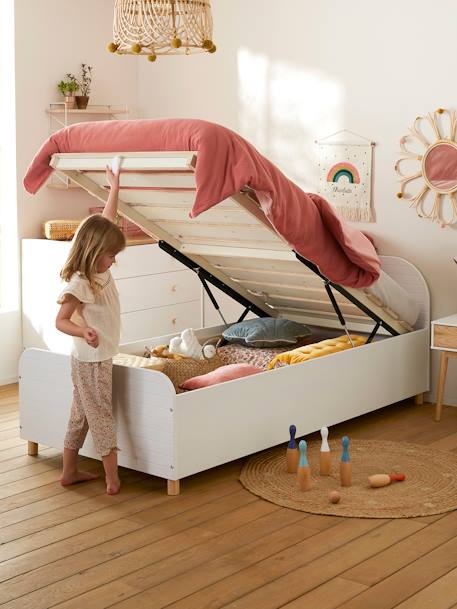 Kinderbett mit Bettkasten „Marin“ - weiß - 2