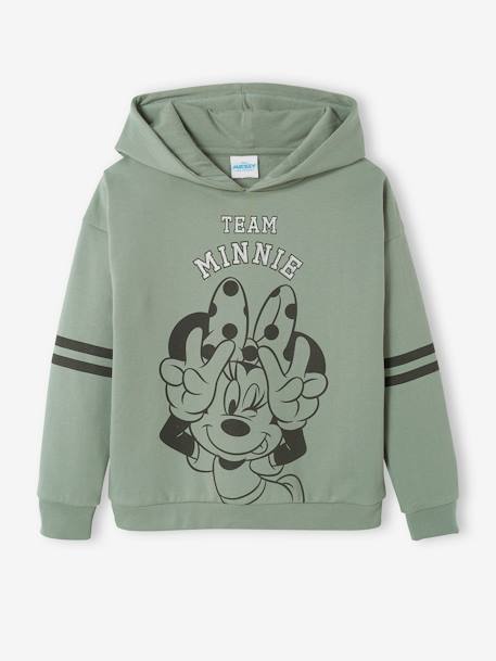 Kinder Kapuzensweatshirt Disney MINNIE MAUS Oeko-Tex - grün - 1