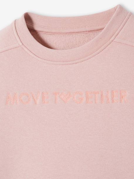 Mädchen Sport-Set: Sweatshirt & Jogginghose MOVE TOGETHER - rosa - 9