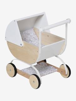 Spielzeug-Puppen-Puppen-Kinderwagen MINI FLORA, Holz FSC®