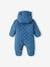 Baby Winter-Overall aus Chambray, Wattierung Recycling-Polyester - blue stone - 2