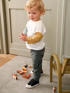 Babymode-Hosen & Jeans-Baby Cargohose aus Sweatware