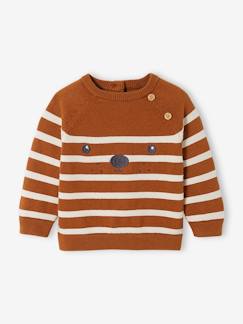 Babymode-Pullover, Strickjacken & Sweatshirts-Jungen Pullover mit Stickerei Oeko Tex®