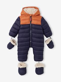 Babymode-Baby Winter-Overall, Colorblock
