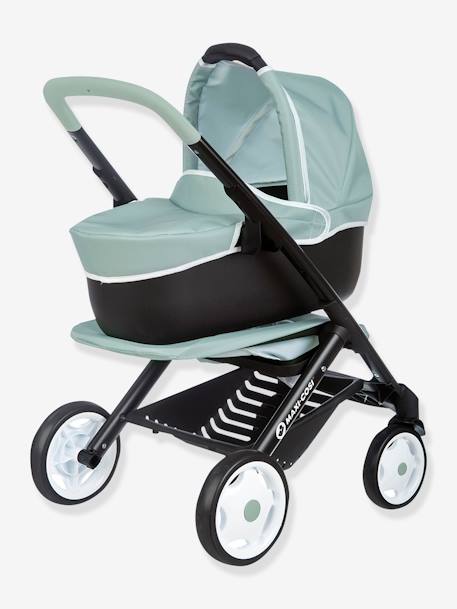 Puppenkinderwagen, 3-in-1-Kombi-Kinderwagen Maxi Cosi SMOBY - grün+rosa - 1