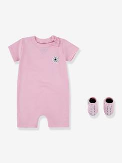 Babymode-Jumpsuits & Latzhosen-2-teiliges Baby-Set LIL CHUCK CONVERSE: Kurzoverall & Socken