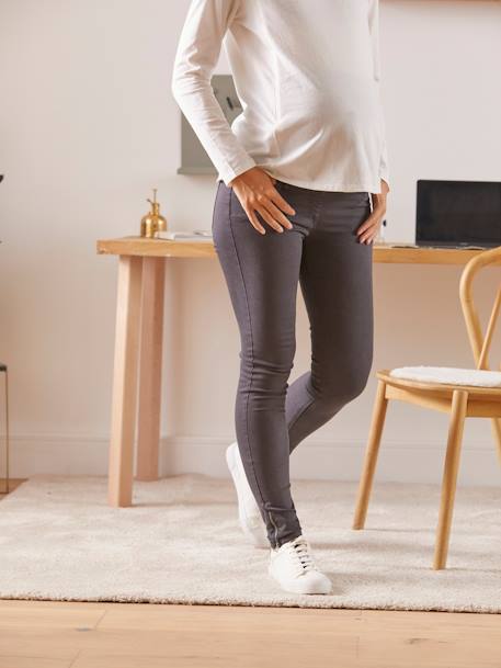 Umstands-Jeans, Slim-Fit, Schrittlänge 76 cm - anthrazit - 2