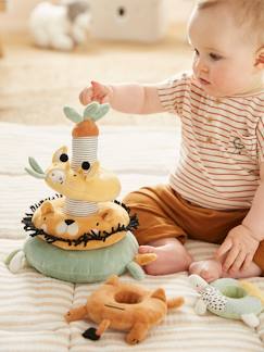 Spielzeug-Baby-Kuscheltiere & Stofftiere-Baby Stapelspiel TANSANIA, Stoff