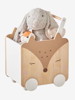 Neue Kollektion-Kinderzimmer-Fahrbare Kinder Spielzeugkiste „Reh“