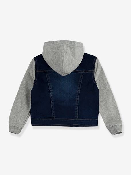 Kinder Kapuzenjacke mit Materialmix Levi's - blau - 2