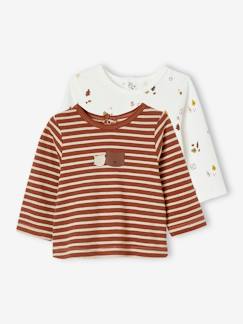 Günstige Mehrstück-Packungen-Babymode-Shirts & Rollkragenpullover-2er-Pack Baby Shirts Oeko-Tex