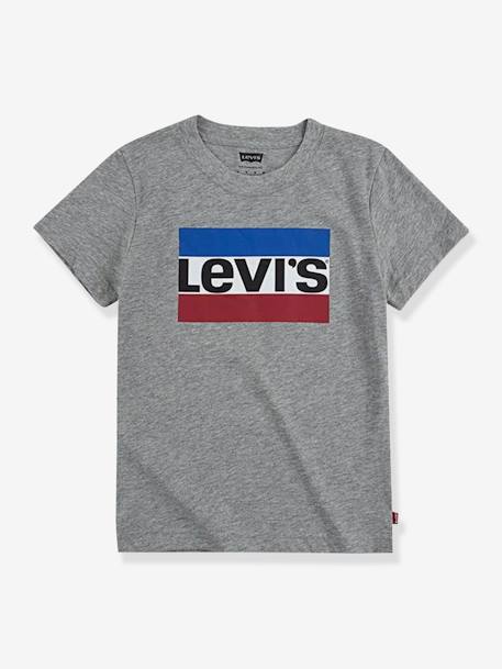 Jungen T-Shirt Levi's®, Sportswear - grau+weiß - 1