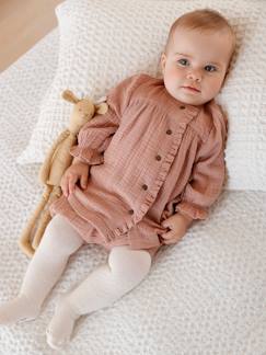 Günstige Mehrstück-Packungen-Babymode-Kleider & Röcke-Mädchen Baby-Set: Kleid & Slip