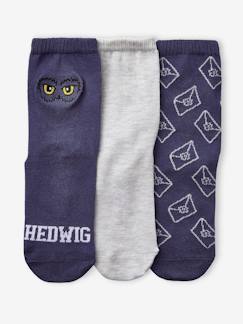 Maedchenkleidung-Unterwäsche, Socken, Strumpfhosen-3er-Pack Kinder Socken HARRY POTTER Oeko-Tex