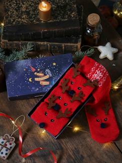 Maedchenkleidung-Capsule Kollektion: Familien Weihnachts-Socken, 2er-Pack