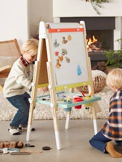Spielzeug-Kreativität-Tafeln, Malen & Zeichnen-3-in-1 Tafel mit Mal-Zubehör FSC® MIX
