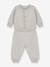 Baby-Set: Strickjacke & Hose PETIT BATEAU - weiß - 3