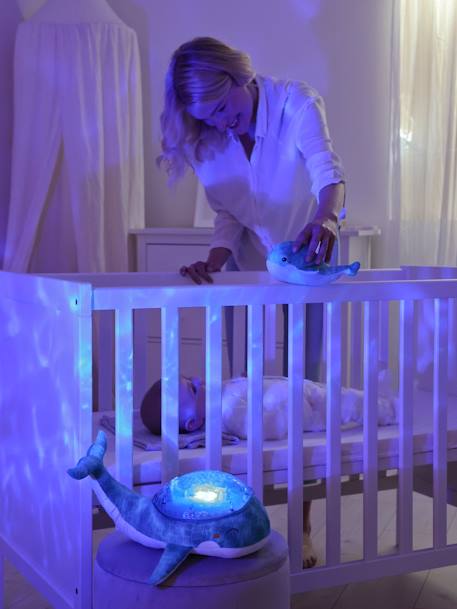 Baby/Kinder Projektor & Nachtlicht WAL Tranquil Whale CLOUD B - blau+weiß - 3