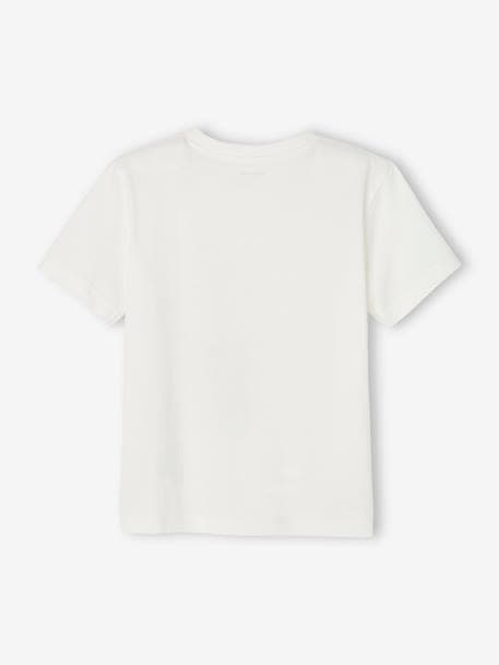 Jungen T-Shirt, 3D-Print - blau+wollweiß - 6