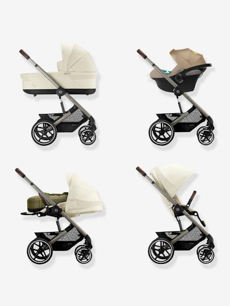 Wendbarer Kinderwagen BALIOS S LUX 2023 CYBEX Gold - beige+blau+dunkel blau+grau+schwarz - 4