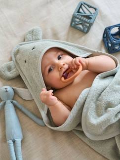 Günstige Mehrstück-Packungen-Babymode-Bademäntel & Badecapes-Bio-Kollektion: Baby-Set aus Badetuch und Waschhandschuh