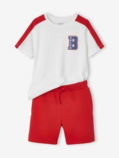 Jungenkleidung-Jungen Sport-Set: T-Shirt & Shorts, Brooklyn