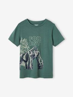 Jungen T-Shirt aus Bio-Baumwolle, Tier-Print -  - [numero-image]
