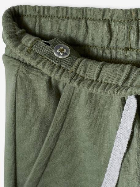 Sweat-Hose für Jungen BASIC Oeko-Tex - marine meliert+salbeigrün+schwarz meliert - 7