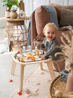 -Baby Activity-Tisch mit Autos, Holz FSC®